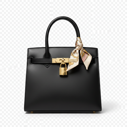 Obiageli Scarf Tote - Black