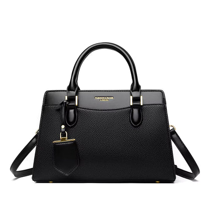 Leather Shoulder Handbag