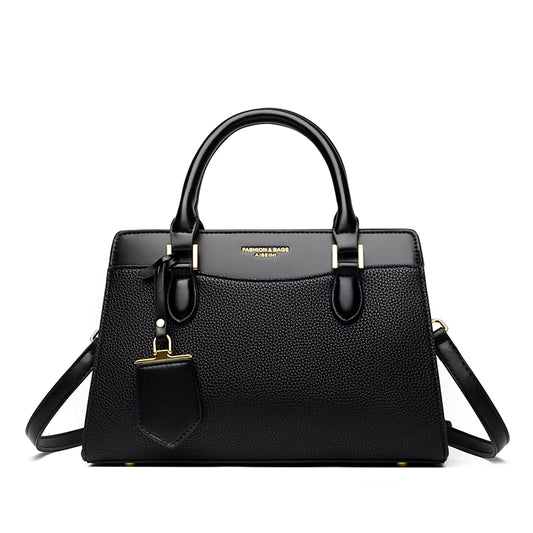Leather Shoulder Handbag