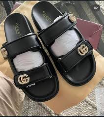 Crystal Slide Sandals & Quilted Crossbody Bag Set