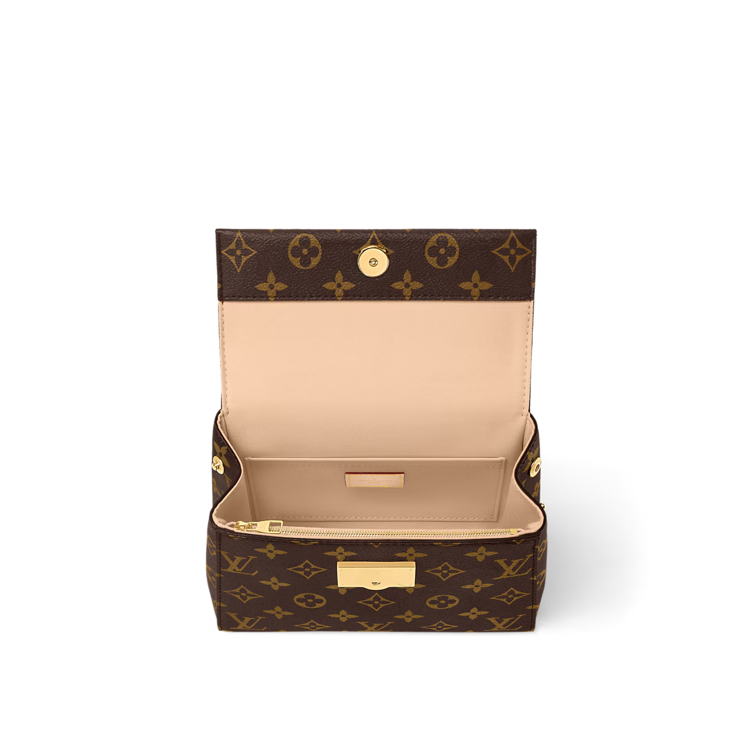 Monogram Mini Bag & Comfort Mules Set