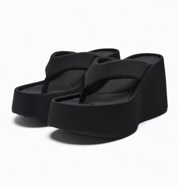 Platform Wedge Thong Sandals