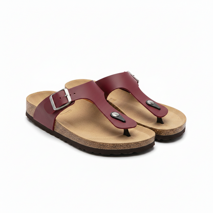 Birken - Cork Footbed T-Strap Palms