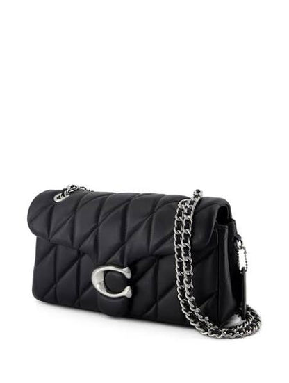 Crystal Slide Sandals & Quilted Crossbody Bag Set