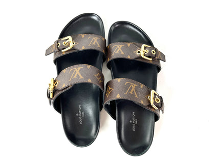 Monogram Mini Bag & Comfort Mules Set